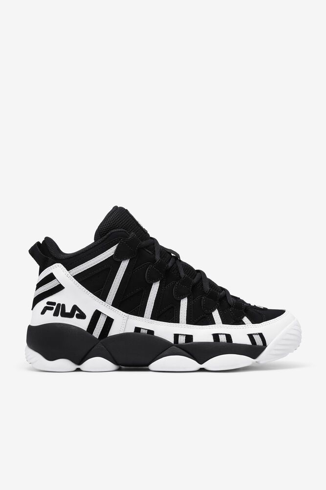 Fila Sneakers Stackhouse Spaghetti Mens White/Black - India DUY-631794